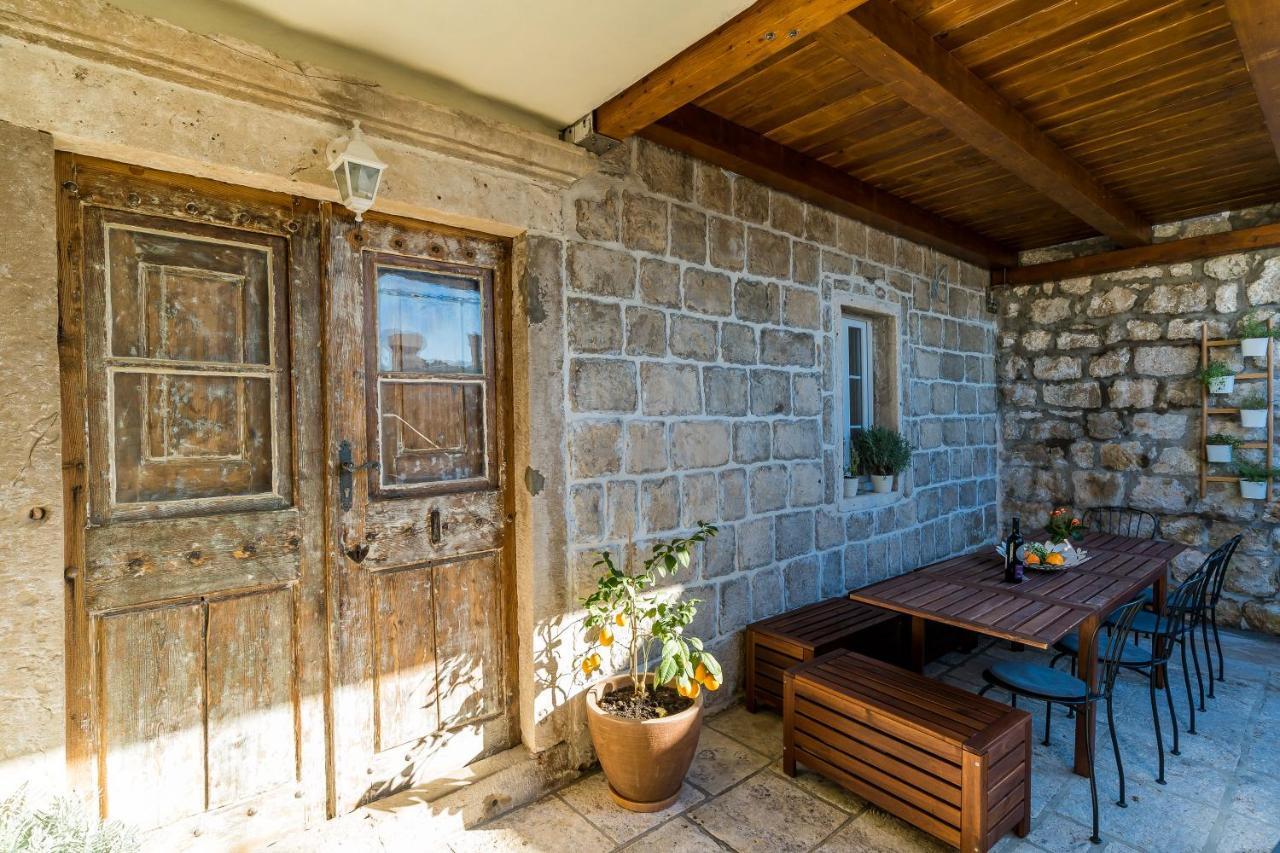 Dubrovnik-Cavtat Villa Mima -Sea Front Villa With Pool Exterior foto